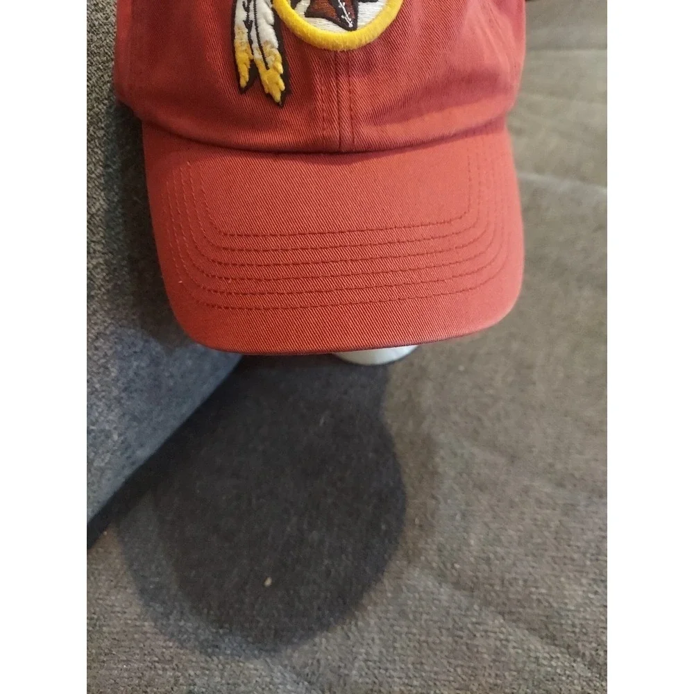 Retro Throwback Washington Redskins Logo Maroon Adult Size Trucker Mesh Hat Rare